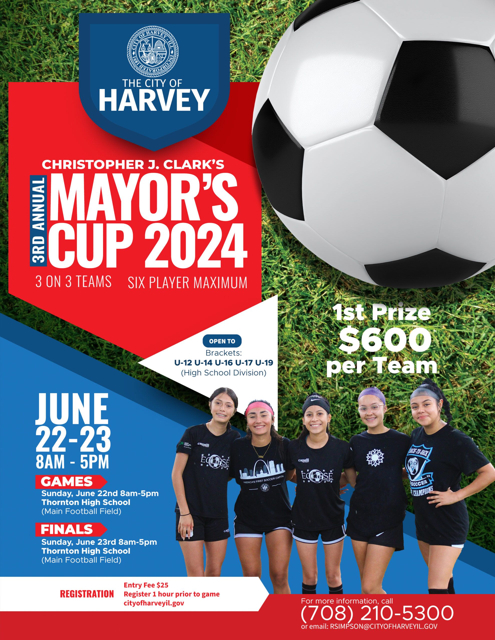 2024 Soccer Tournament Flyer